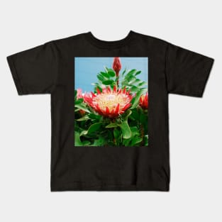 Protea Cynaroides Flower Kids T-Shirt